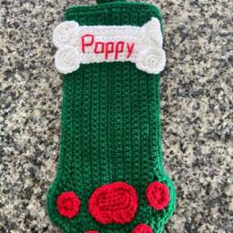 Dog's Christmas Stocking - Paw Personalized Gifts For Dogs For Dog Lovers - thumbnail 3