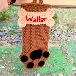 Dog's Christmas Stocking - Paw Personalized Gifts For Dogs For Dog Lovers - thumbnail 2