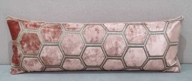 Designers Guild Manipur Coral Fabric Cushion Cover - image 1