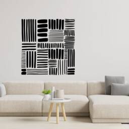 Sale Abstract Wall Decals, Geometric Elements - thumbnail 2