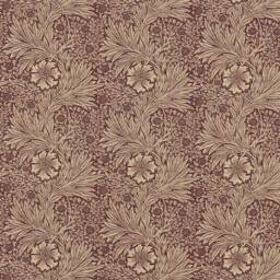 Morris & Co Marigold Door Curtain Brick Manilla