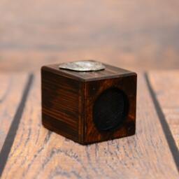 Pekingese - Wooden Candlestick With Dog, Souvenir, Decoration, Limited Edition, Collection - thumbnail 3