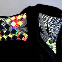 Kaleidoscope Fashion Fabric Pillow - Multi - thumbnail 3