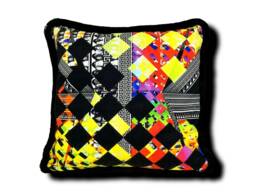 Kaleidoscope Fashion Fabric Pillow - Multi