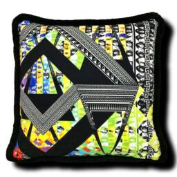 Kaleidoscope Fashion Fabric Pillow - Multi - thumbnail 2