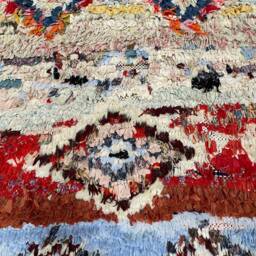 Boucherouite Rug/Runner - Approximately 200x149cms - thumbnail 2