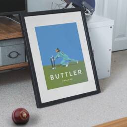 Jos Buttler England Cricket Odi Team Art Print - World Cup Winners Collection A3 A4 Poster - thumbnail 2
