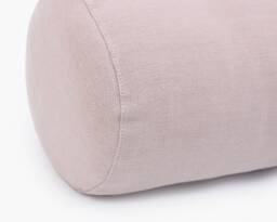 Custom Organic Cotton Bolster Pillow With Removable Cover - Filled Gots Any Size, Shape & Fabric On Request
