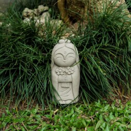 Jizo Buddha 8.5 Inch/21 cm, Figurine, Room Decor, Home Birthday Gift, Gift For Her, Him, Outdoor Garden Decor - thumbnail 4