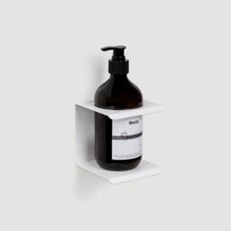 Wall Mount Soap Dispenser Amber Bottle, Stainless Steel Holder - Pet Brown Bottle - thumbnail 3