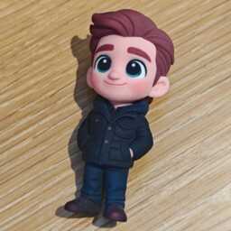 Custom Graduation Gift 3D Printed Pixar Style Figurine - Personalized Mini Toy From Photo - Unique Keepsake For Him Or Her - thumbnail 4