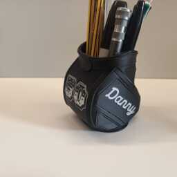 Personalized Golf Bag Desk Organizer Classic Tour Style - thumbnail 2