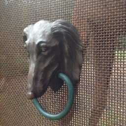 Saluki Doorknocker - thumbnail 2