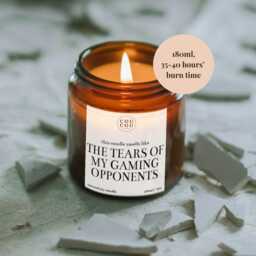 Funny Gaming Candle, Smells Like The Tears Of My Opponents - thumbnail 3