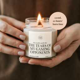 Funny Gaming Candle, Smells Like The Tears Of My Opponents - thumbnail 2