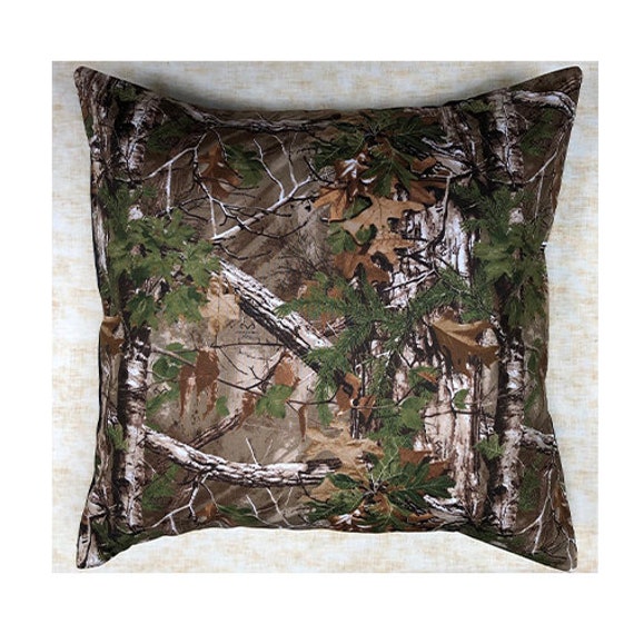 Real Tree From David Textiles, Gorgeous Realistic Forest Scene ~ Cushion Cover Fits An 18 - image 1