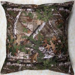 Real Tree From David Textiles, Gorgeous Realistic Forest Scene ~ Cushion Cover Fits An 18 - thumbnail 2