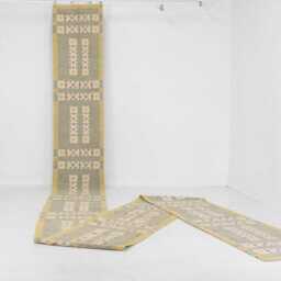 Handwoven Wool Kilim Runner Scandinavian Flatweave Rug, 3x12 Or 2.5x10 Ft, Stair Handmade Runner - thumbnail 2