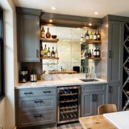 Antique Moon Mirror Tiles Vintage Wall Accent - thumbnail 3