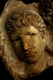 Three Faces Greco-Roman Wall Sculpture Art Plaque - thumbnail 3