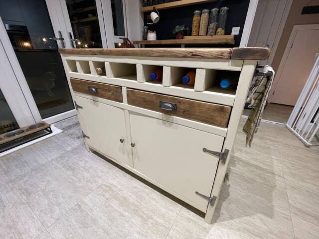 Bespoke Farmhouse Kitchen Island - image 1