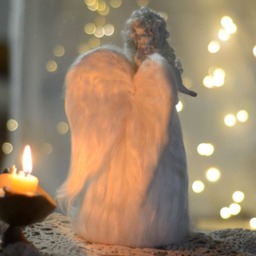 Christmas Angel Tree Topper Etutorial Pattern PDF Waldorf Inspired Craft Fleece Angel, Tree Topper Angel - thumbnail 3