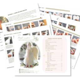 Christmas Angel Tree Topper Etutorial Pattern PDF Waldorf Inspired Craft Fleece Angel, Tree Topper Angel - thumbnail 2