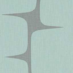 Scion Lohko Cushion Cover Light Blue Grey Graphic Linen Pillow - thumbnail 3