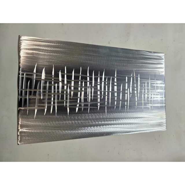 Abstract Metal Wall Art, Silver Black, R Toomer Art. Indoor Outdoor - image 1