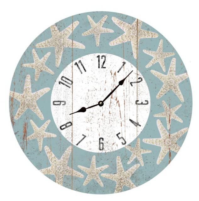 starfish Clock - Beach Clock - image 1