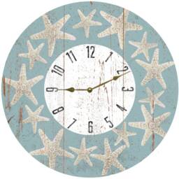 starfish Clock - Beach Clock - thumbnail 2