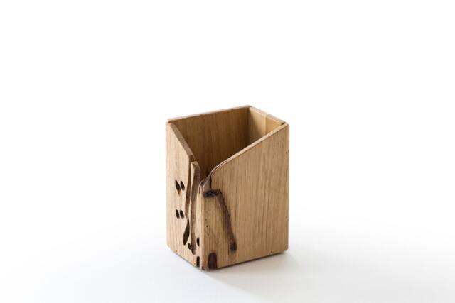 Wooden Desk Penholder - Office Accessories Venice Souvenirs - image 1