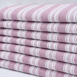 "Bridesmaid Gift Towel, Plum Color Towel, Striped Towel, Turkish Pehtemal, Turkish Towel, Wholesale Towel, Thin Towel, 32""x65" - thumbnail 3