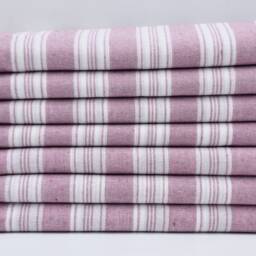 "Bridesmaid Gift Towel, Plum Color Towel, Striped Towel, Turkish Pehtemal, Turkish Towel, Wholesale Towel, Thin Towel, 32""x65" - thumbnail 2