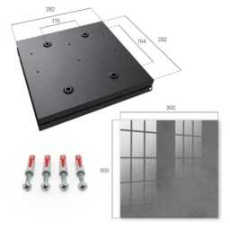 Gray Texture Key Cabinet For Home, Box Wall, Minimalist Textures, Lovers Of Elegance - thumbnail 4