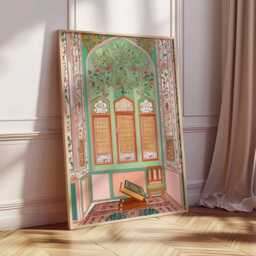 Islamic Poster, Muslim Wall Art, Architecture Print, Middle Eastern Decor, Mosque Art Prints, Culture Gift - thumbnail 3