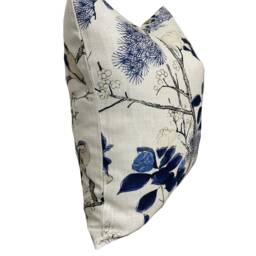 Thibaut Katsura Blue & White Grand Palace Collection Cushion Cover Pillow Double Sided - thumbnail 3