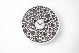 Rustic Wooden Wall Clock - 15.7 Inch Farmhouse Decor Anniversary Gift - thumbnail 1