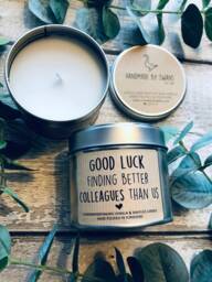 Funny Candle, Colleague Gift, Funny Women Gift, Coworker Gift, Humorous Vanilla Joke Leaving Gift For Friend - thumbnail 1