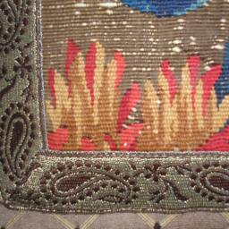 Free Shipping - Antique French Chateau Tapestry Pillow - 1057 - thumbnail 3