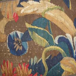 Free Shipping - Antique French Chateau Tapestry Pillow - 1057 - thumbnail 2