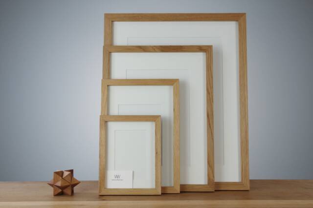 Solid Oak Wood Picture Frame - image 1