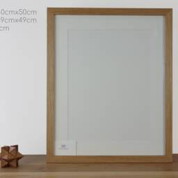 Solid Oak Wood Picture Frame - thumbnail 2