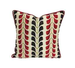 Osborne & Little - Ambon- Pillow/Cushion Throws Contrast Piped Stunning Fabric Retails At Over 144.00 Pounds Per Metre - thumbnail 1