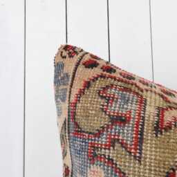 Turkish Kilim Pillow, 24x24 Inch, 60x60 cm Kilim Pillow Cover, Home Decor, Decorative Throw Turkish - thumbnail 2