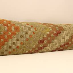 Extralong 12x48 Inch 30x120 cm, Pillow Cover, Pillow, Boho, Bedding Pillow, Turkish Kilim Lumbar Pillow Cover Home Interior Decor 4Oyf-46 - thumbnail 2