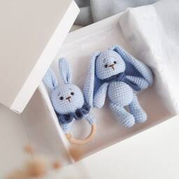 Pregnancy Gift Box For Mom To Be Newborn Congratulations Basket New Bunny New Baby Parents - thumbnail 2