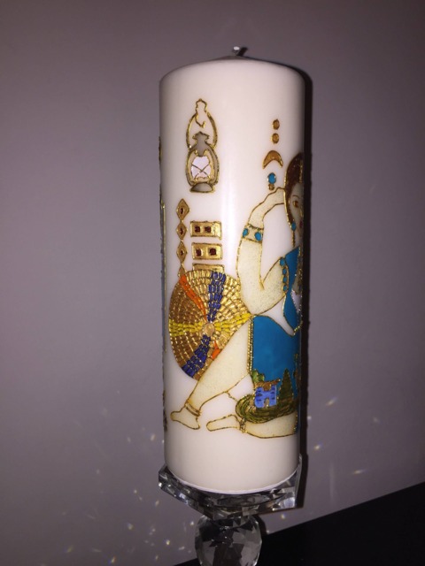 Art Candles , Home Decoration , Gifts , Wedding Candels, Living Room, Henaa Day - image 1