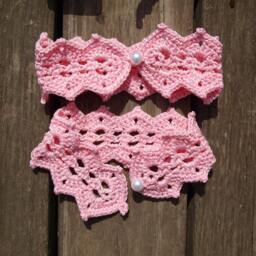 Pink Curtain Tie Backs, Custom Order Available - thumbnail 2