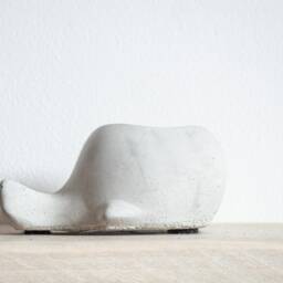 Handmade Concrete Whale Planter Nautical Succulent Pot - thumbnail 3